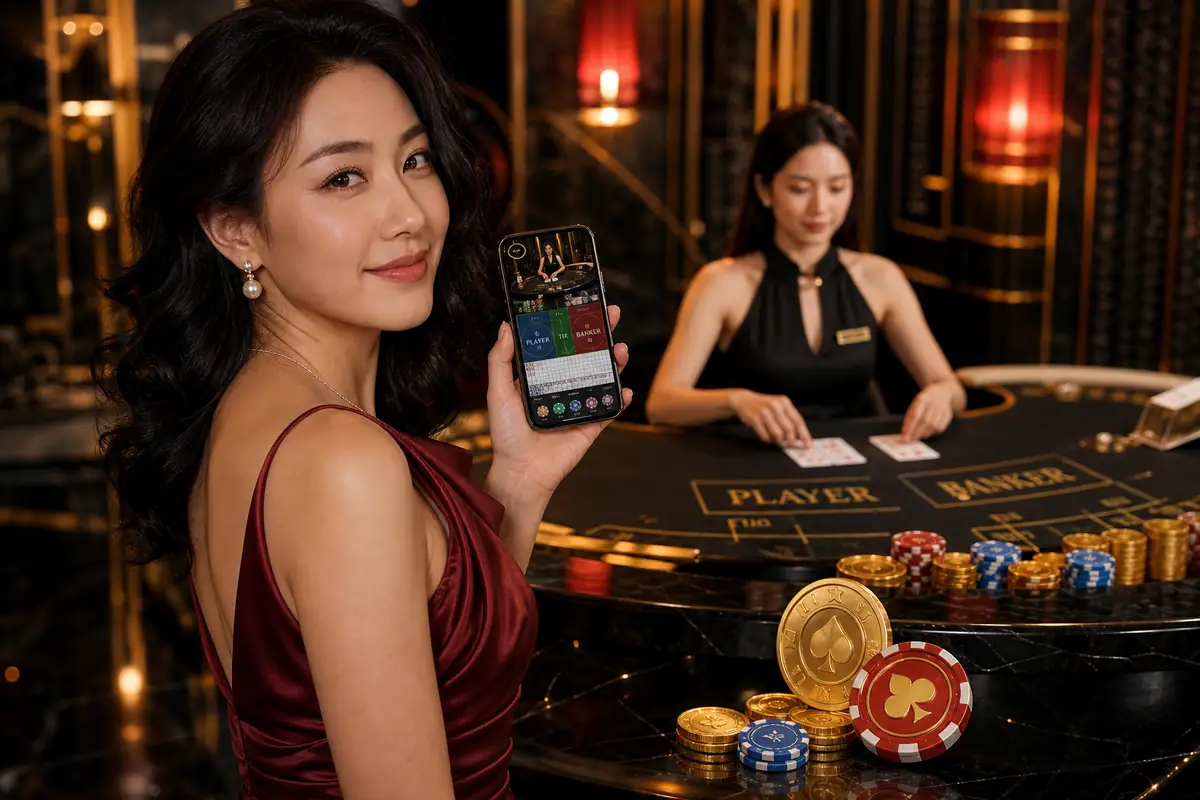 jdpk Baccarat ကစားနည်းအဆင့်ဆင့်